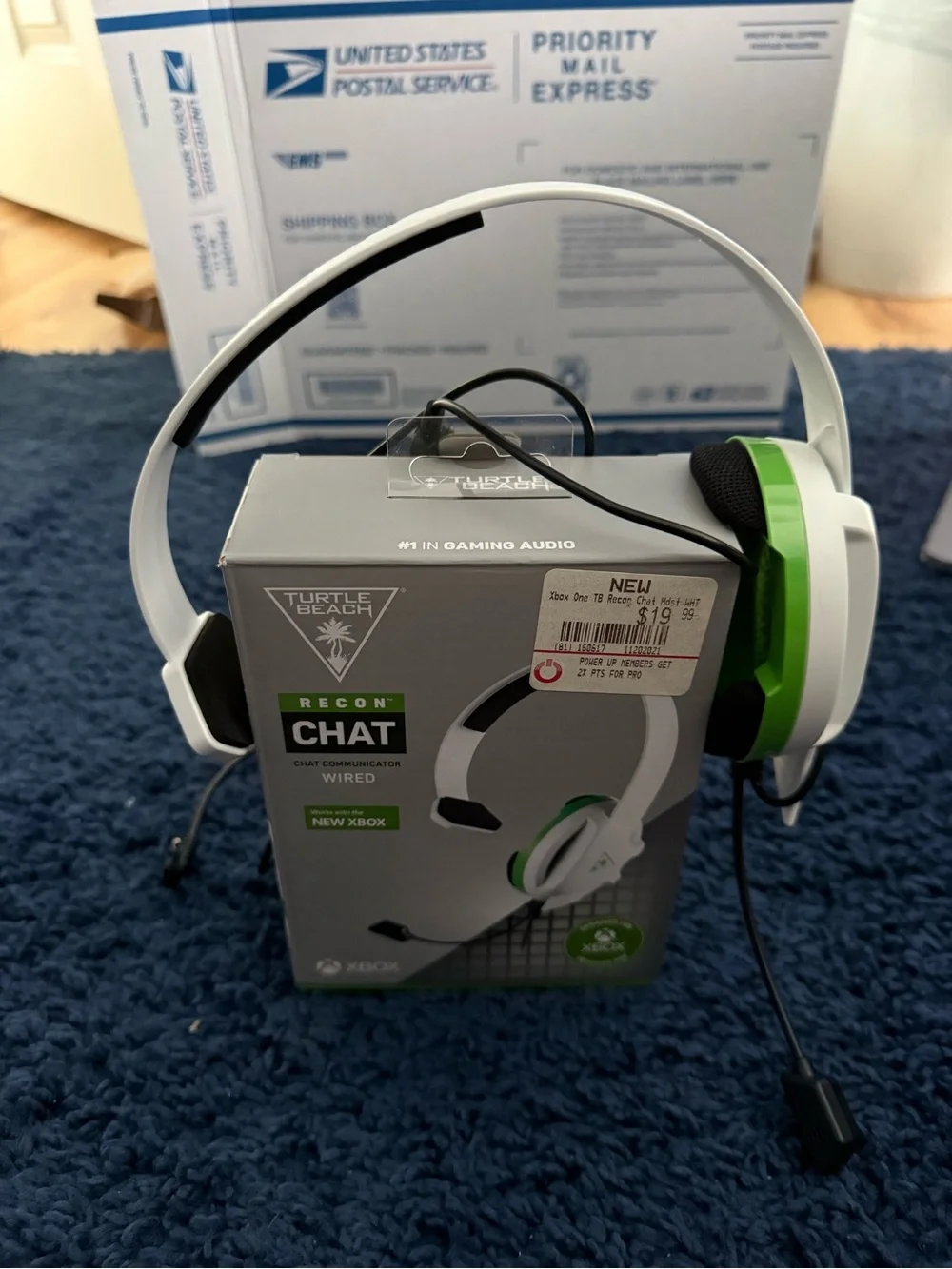 Turtle Beach Recon Chat Wired Gaming Headset for Xbox - White/Green